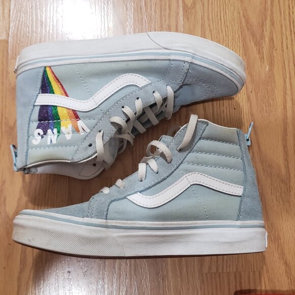Van's Sk8-Hi Kids Size 2 - Picture 4 of 8